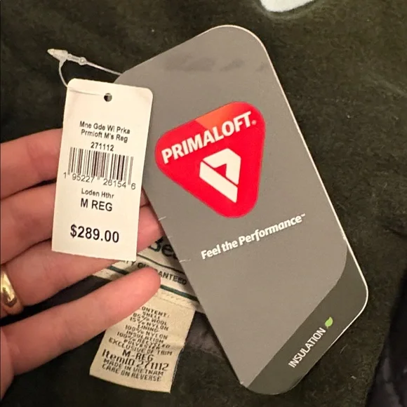 NWT LL Bean Wool Parka - Picture 8 of 16